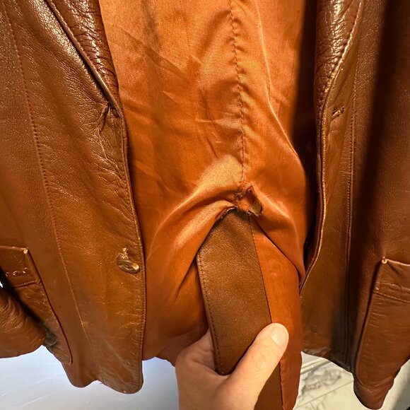 Vintage Adler leather Mfg. Co made in California size size 42 - Picture 8 of 9